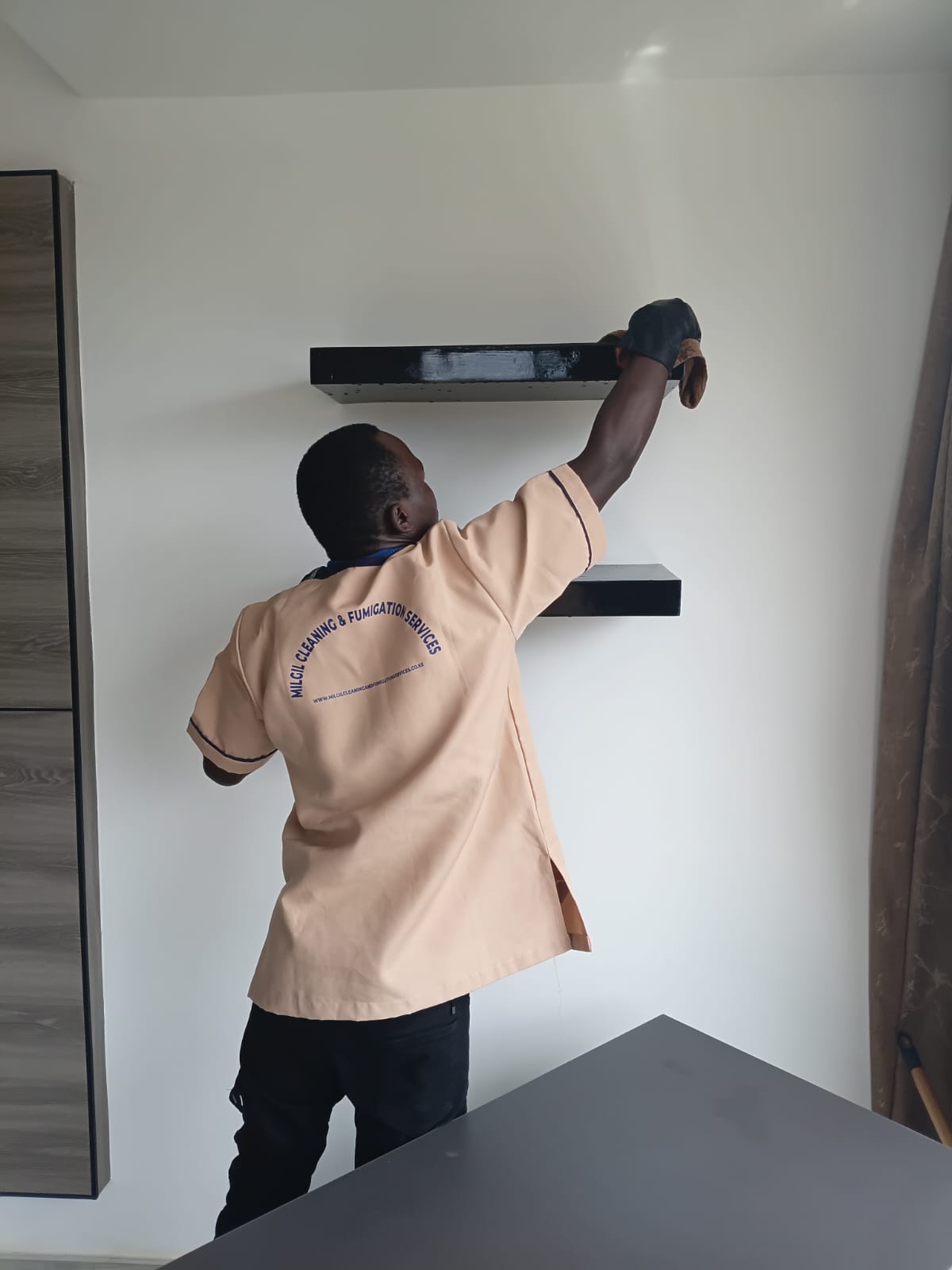 Office cleaning project