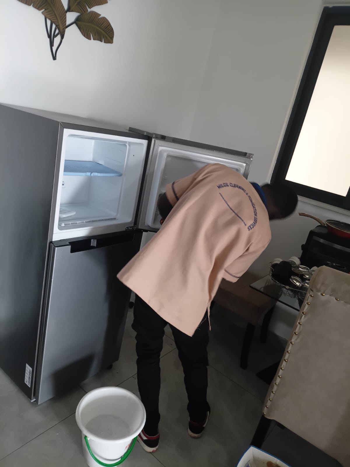 Post construction cleaning project