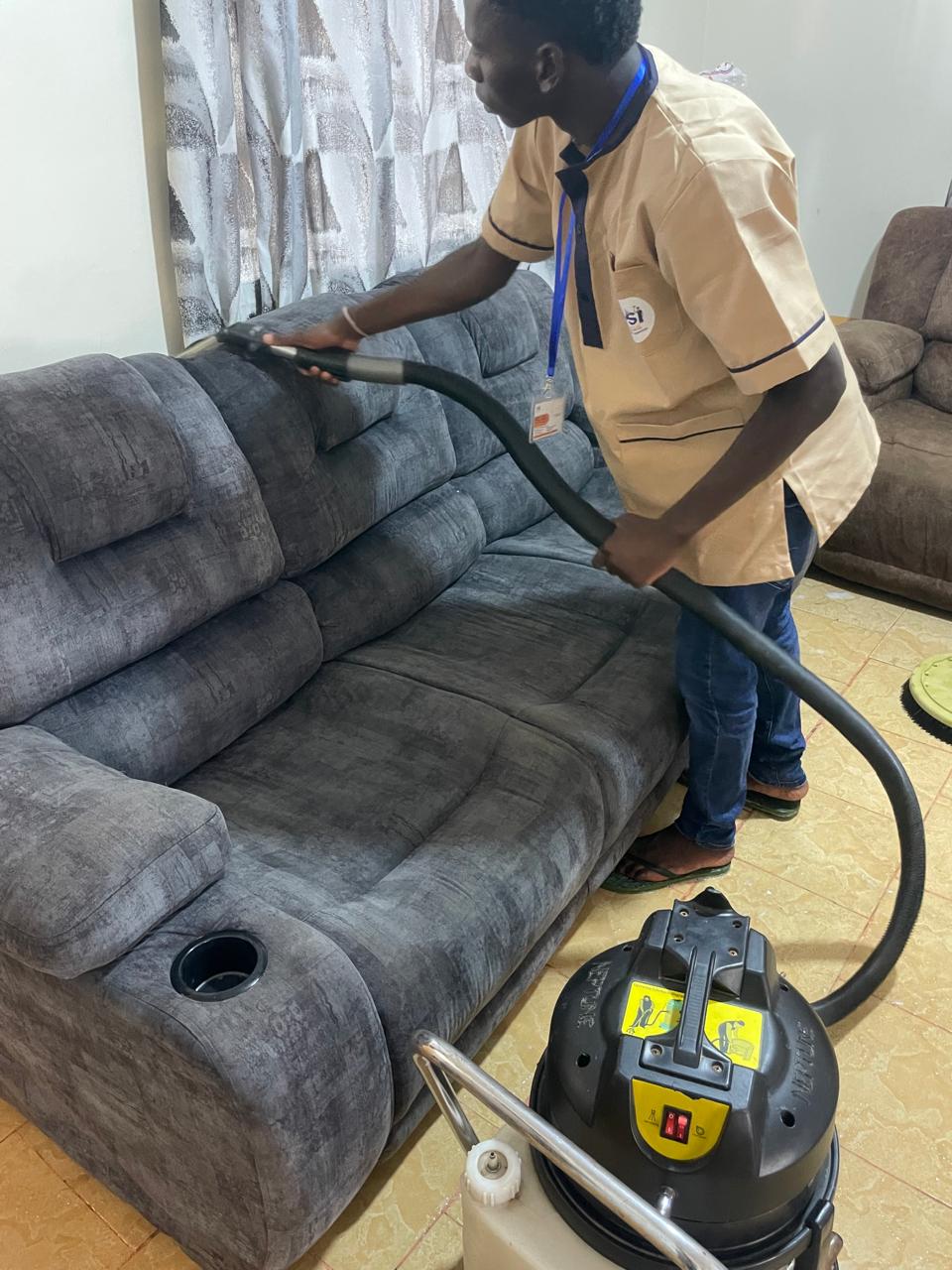 Before Sofa Cleaning